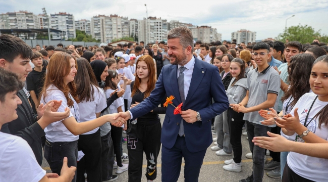 Başkan Duman YKS' ye gireceklere başarılar diledi