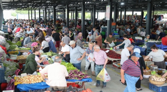 Şakran Kapalı Pazaryeri hizmete açıldı