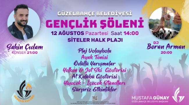 Güzelbahçe'den gençlik şöleni!