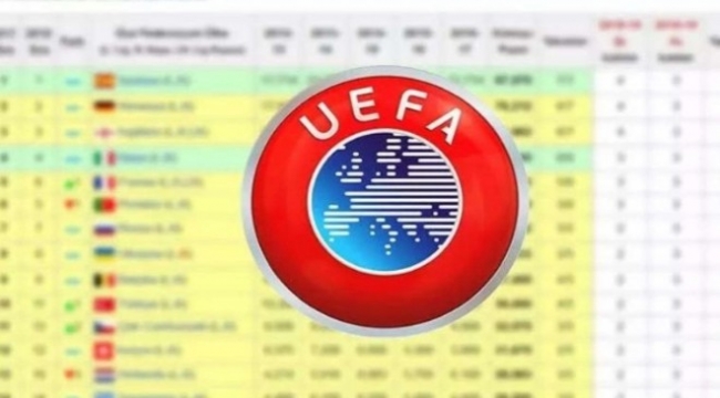 Sıralamada yerimiz değişti: İşte UEFA'da son durum!