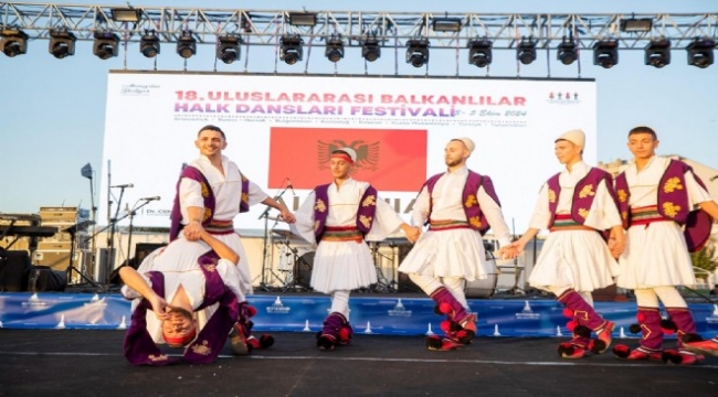  18'inci Uluslararası Balkanlılar Halk Dansları Festivali başladı