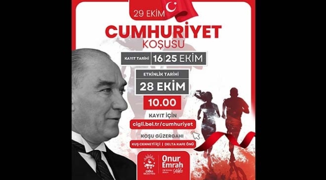 Çiğli'de Cumhuriyet coşkusu!