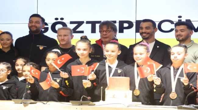 Göztepe Cimnastik Şubesi 1 yaşında