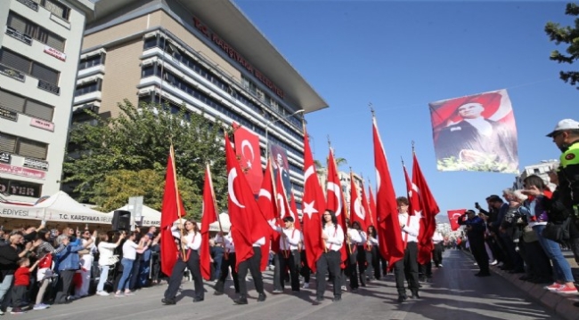 Karşıyaka'yı bayram coşkusu sardı!