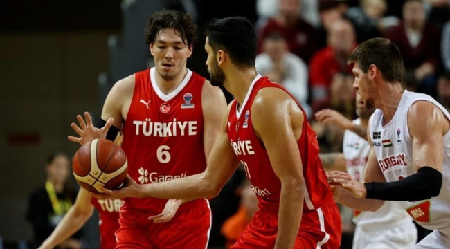 12 Dev Adam Macaristan'ı devirdi: EuroBasket biletini kaptı!