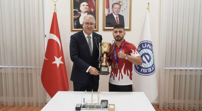 Egeli milli sporcu Avrupa Şampiyonu oldu