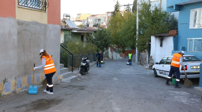 Karabağlar'da temizlik seferberliği!