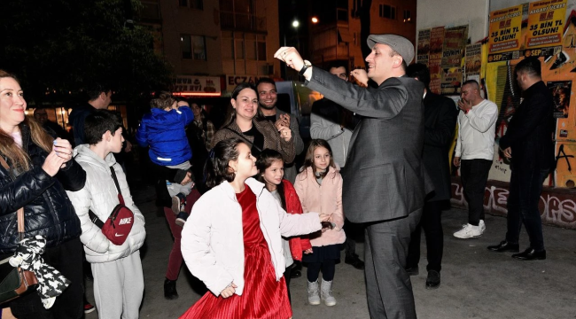 Bornova Küçük Park'ta Yeni Yıl coşkusu