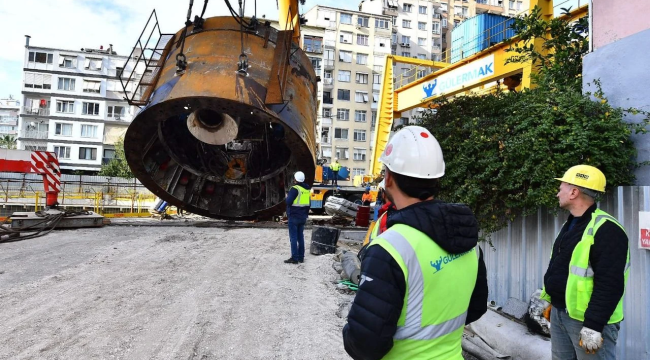 Buca Metrosu'nda yoğun tempo sürüyor