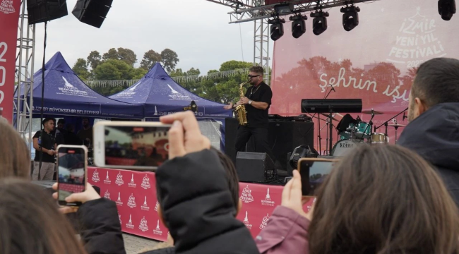 Yeni Yıl Festivali'nde coşku dolu anlar